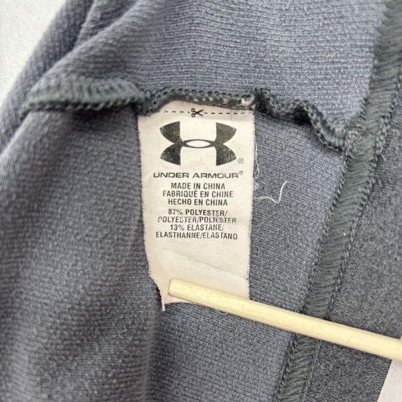 UNDER ARMOUR Hoodie Women M ColdGear Infrared EVO Fitted Sweatshirt Running Gray - Picture 10 of 13